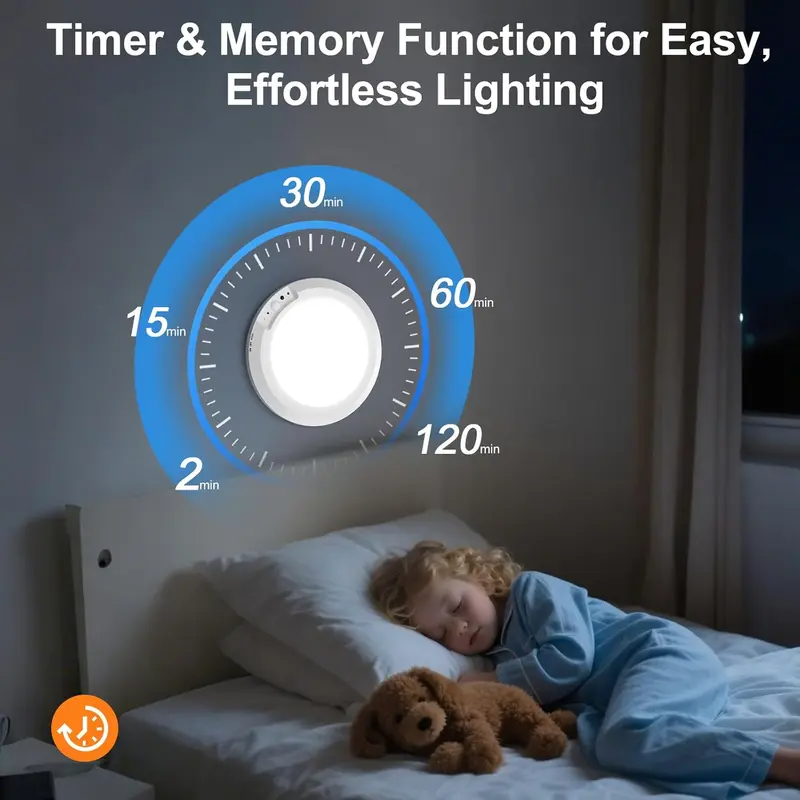 Rechargeable Motion Sensor Ceiling Light with Remote – Magnetic Wireless LED Light for Indoor & Outdoor