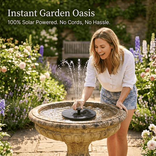 Solar Bird Bath FountainPump